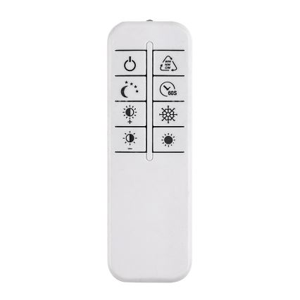 Rabalux - LED Stmívatelné stropní svítidlo LED/34W/230V 3000-6500K pr. 51 cm + dálkové ovládání