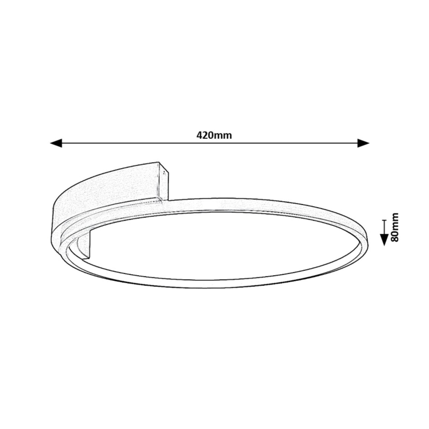 Rabalux - LED Stropní svítidlo LED/23W/230V