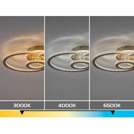 Rabalux - LED Stmívatelné stropní svítidlo LED/40W/230V 3000-6500K + dálkové ovládání