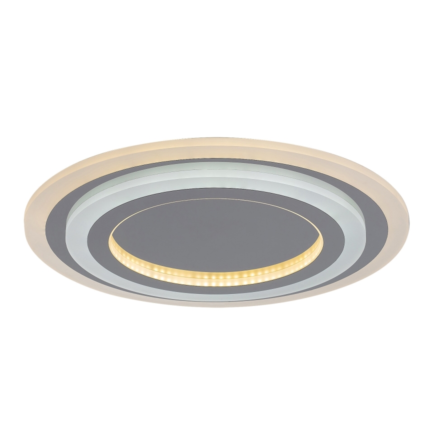 Rabalux - LED Stmívatelné stropní svítidlo LED/56W/230V 3000/4000/6000K matný chrom + dálkové ovládání