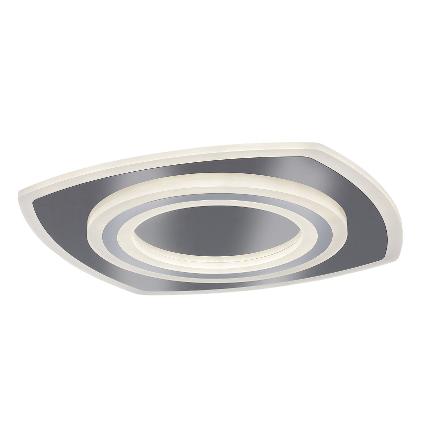 Rabalux - LED Stmívatelné stropní svítidlo LED/60W/230V 3000/4000/6000K matný chrom + dálkové ovládání
