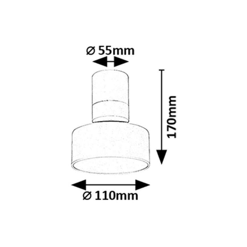 Rabalux - LED Stropní svítidlo LED/10W/230V 3000K bílá