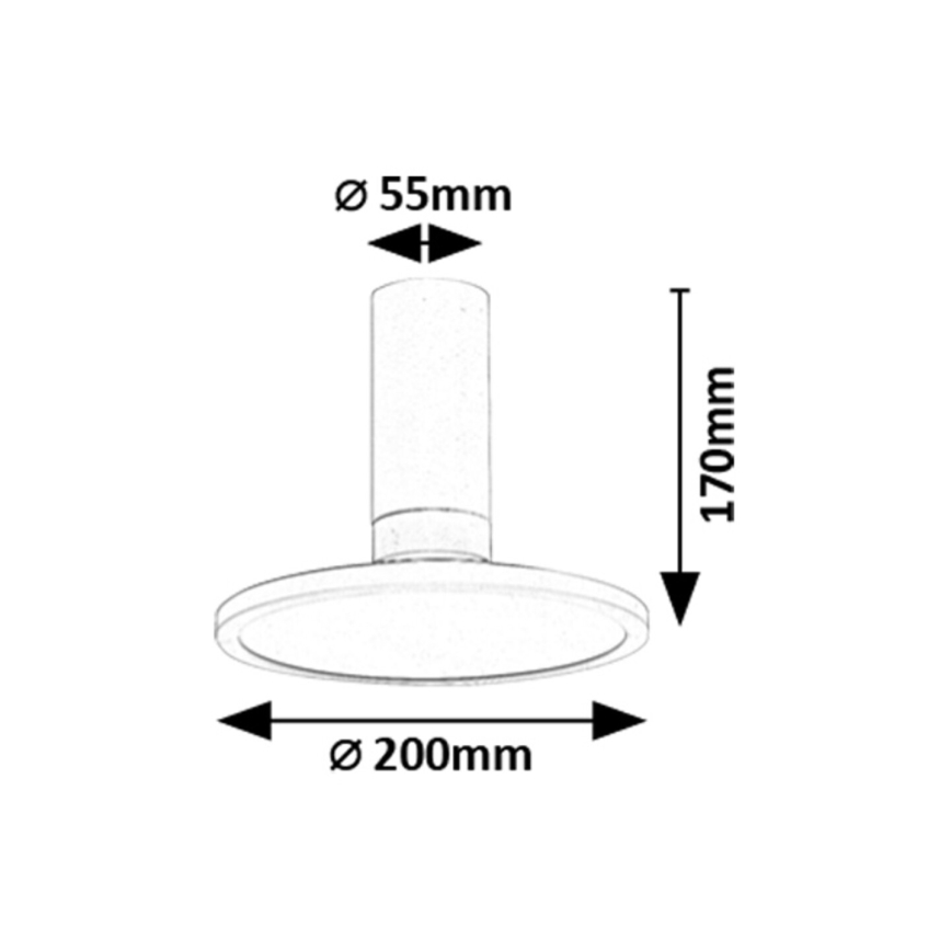 Rabalux - LED Stropní svítidlo LED/20W/230V 3000K bílá