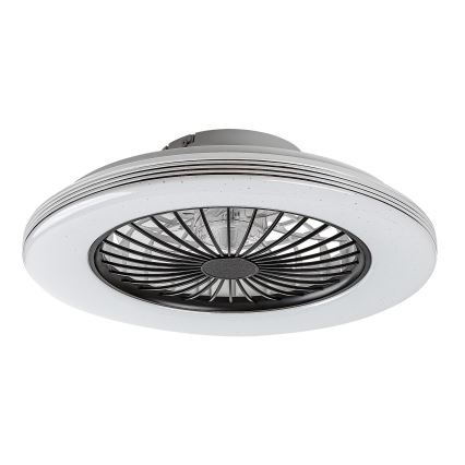 Rabalux - LED Stmívatelné stropní svítidlo s ventilátorem LED/48W/230V 3000-6500K + dálkové ovládání
