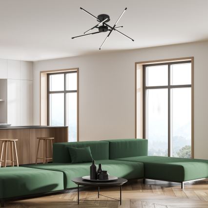 Rabalux - LED Přisazený lustr LED/40W/230V 3000K černá