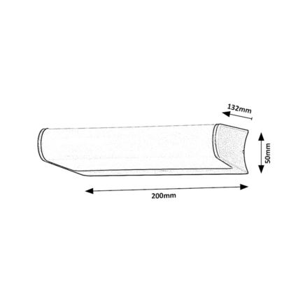 Rabalux - LED Venkovní nástěnné svítidlo LED/6,5W/230V IP44