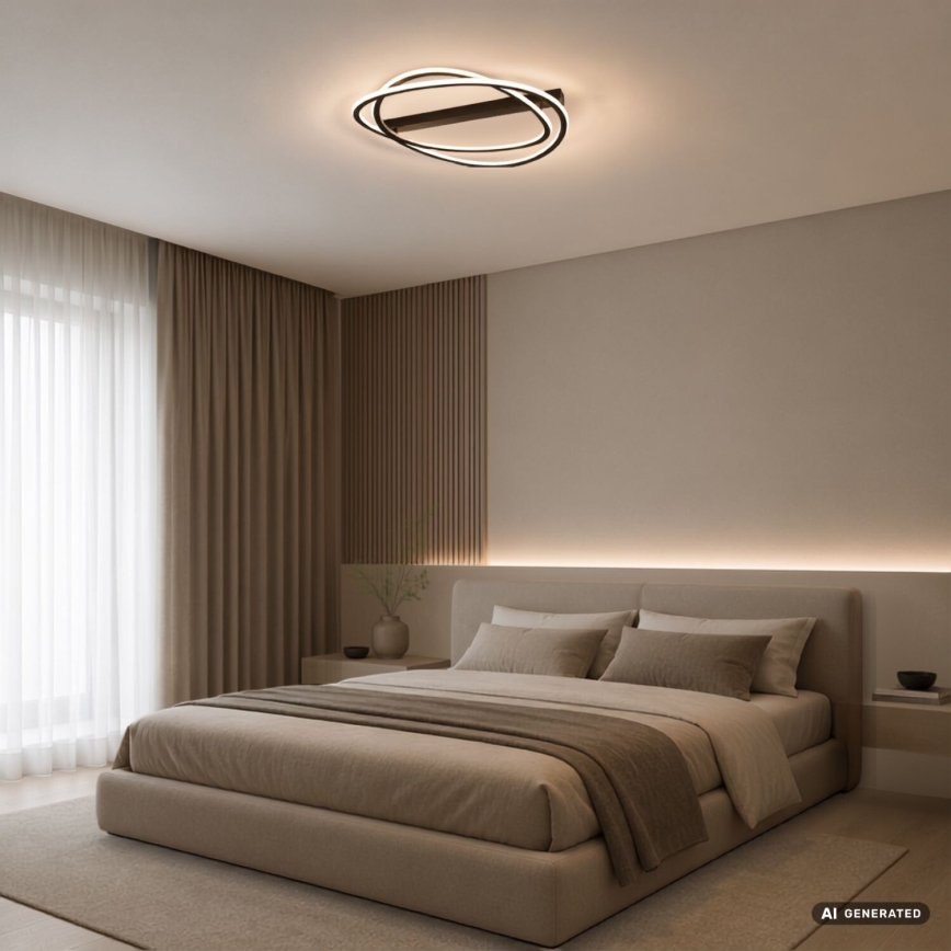 Rabalux - LED Stmívatelné stropní svítidlo LED/75W/230V 3000-6500K + dálkové ovládání