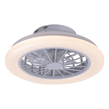 Rabalux 71348-LED Stm stropní svítidlo s ventilátorem LED/24W/230V 3000-6500K+DO