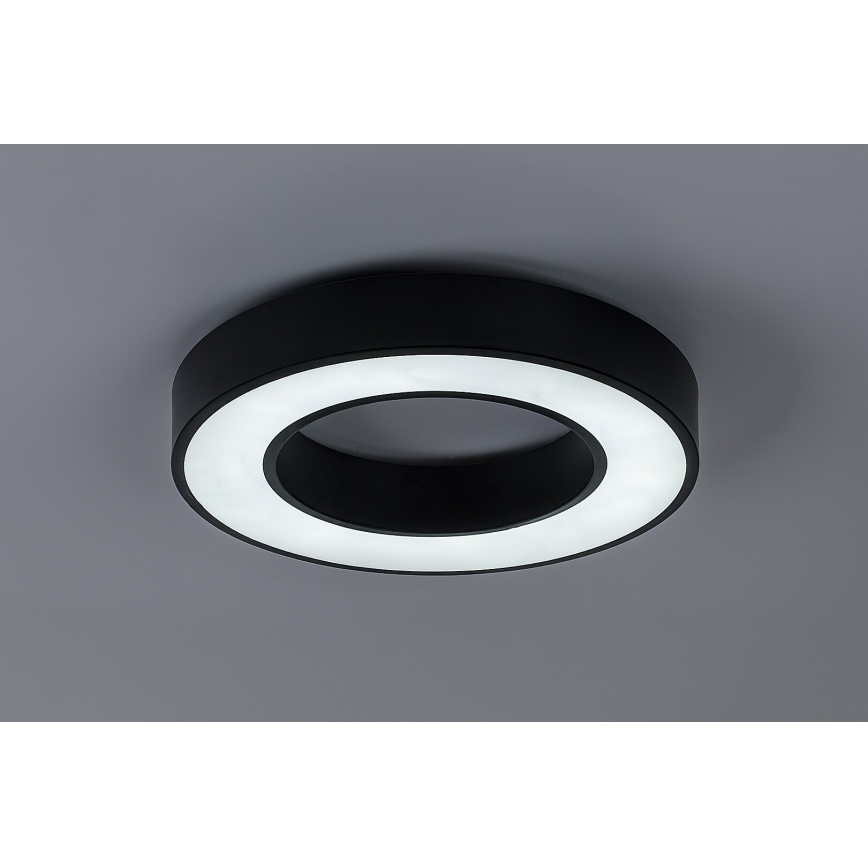 Rabalux - LED Stropní svítidlo LED/24W/230V 3000/4000/6500K pr. 40 cm černá