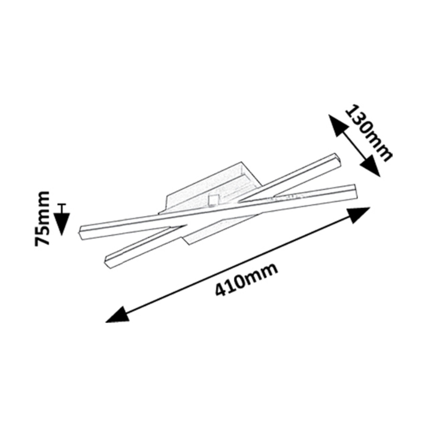 Rabalux - LED Stropní svítidlo LED/16W/230V 4000K