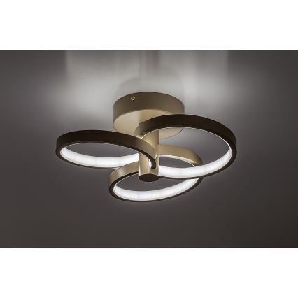 Rabalux - LED Stmívatelné stropní svítidlo LED/32W/230V 3000-6500K pr. 31 cm béžová + dálkové ovládání