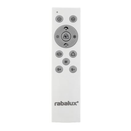 Rabalux - LED RGB Stmívatelné stropní svítidlo LED/40W/230V 3000-6500K + dálkové ovládání