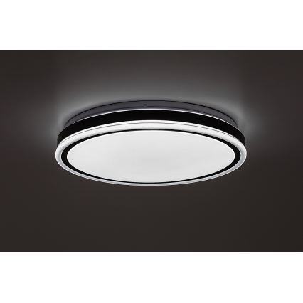 Rabalux - LED Stmívatelné stropní svítidlo LED/20W/230V 3000-6500K pr. 38,5 cm černá + dálkové ovládání