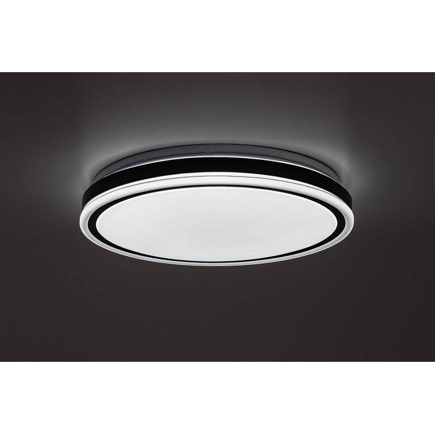 Rabalux - LED Stmívatelné stropní svítidlo LED/20W/230V 3000-6500K pr. 38,5 cm černá + dálkové ovládání