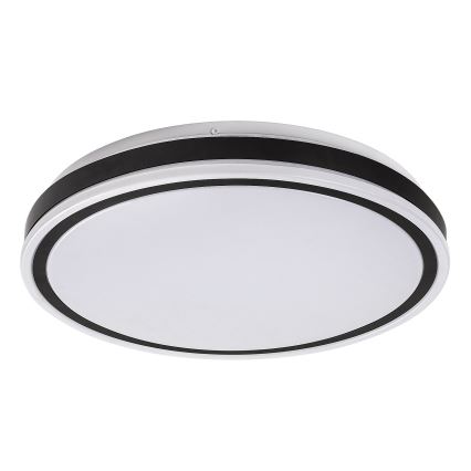 Rabalux - LED Stmívatelné stropní svítidlo LED/20W/230V 3000-6500K pr. 38,5 cm černá + dálkové ovládání