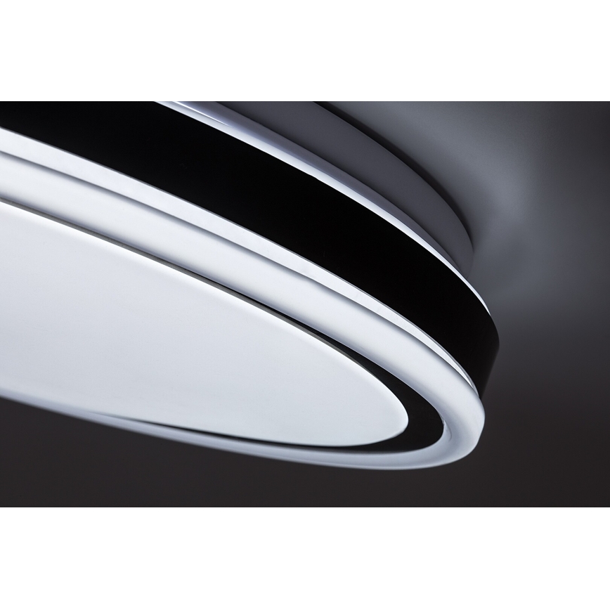 Rabalux - LED Stmívatelné stropní svítidlo LED/20W/230V 3000-6500K pr. 38,5 cm černá + dálkové ovládání