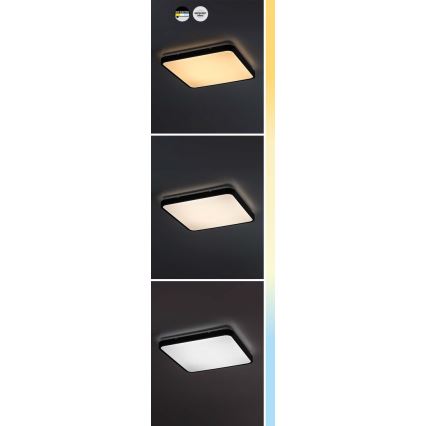 Rabalux - LED Koupelnové stropní svítidlo LED/36W/230V 3000/4000/6000K IP44 42x42 cm bílá