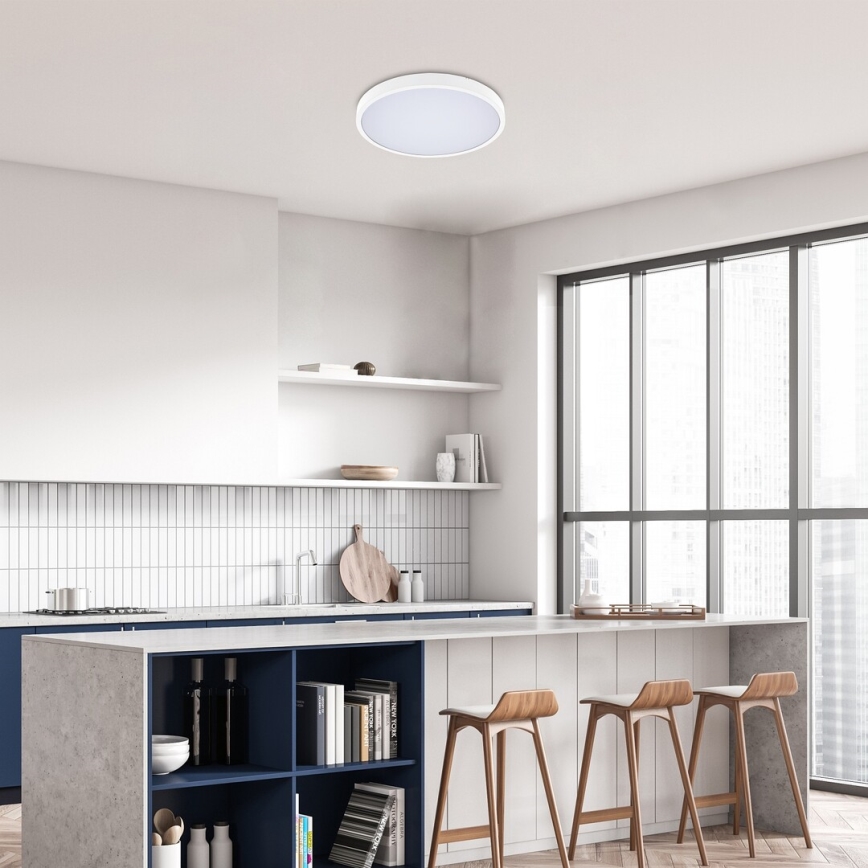 Rabalux - LED Koupelnové stropní svítidlo LED/36W/230V 3000/4000/6000K IP44 pr. 42 cm bílá