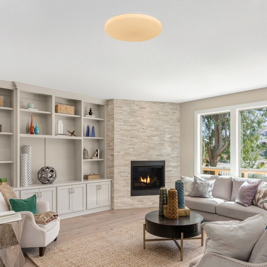 Rabalux - LED Stmívatelné stropní svítidlo LED/12W/230V 3000-6500K pr. 26 cm + dálkové ovládání