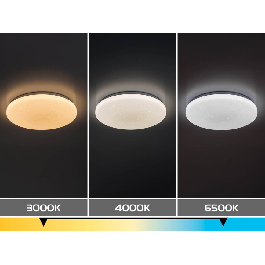 Rabalux - LED Stmívatelné stropní svítidlo LED/12W/230V 3000-6500K pr. 26 cm + dálkové ovládání