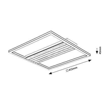 Rabalux - LED Stropní svítidlo LED/30W/230V 3000/4500/6000K