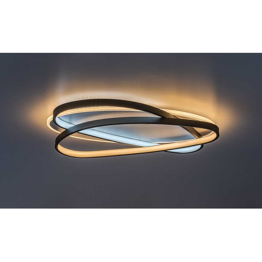 Rabalux - LED Stmívatelné stropní svítidlo LED/57W/230V 3000-6000K 53x38 cm + dálkové ovládání