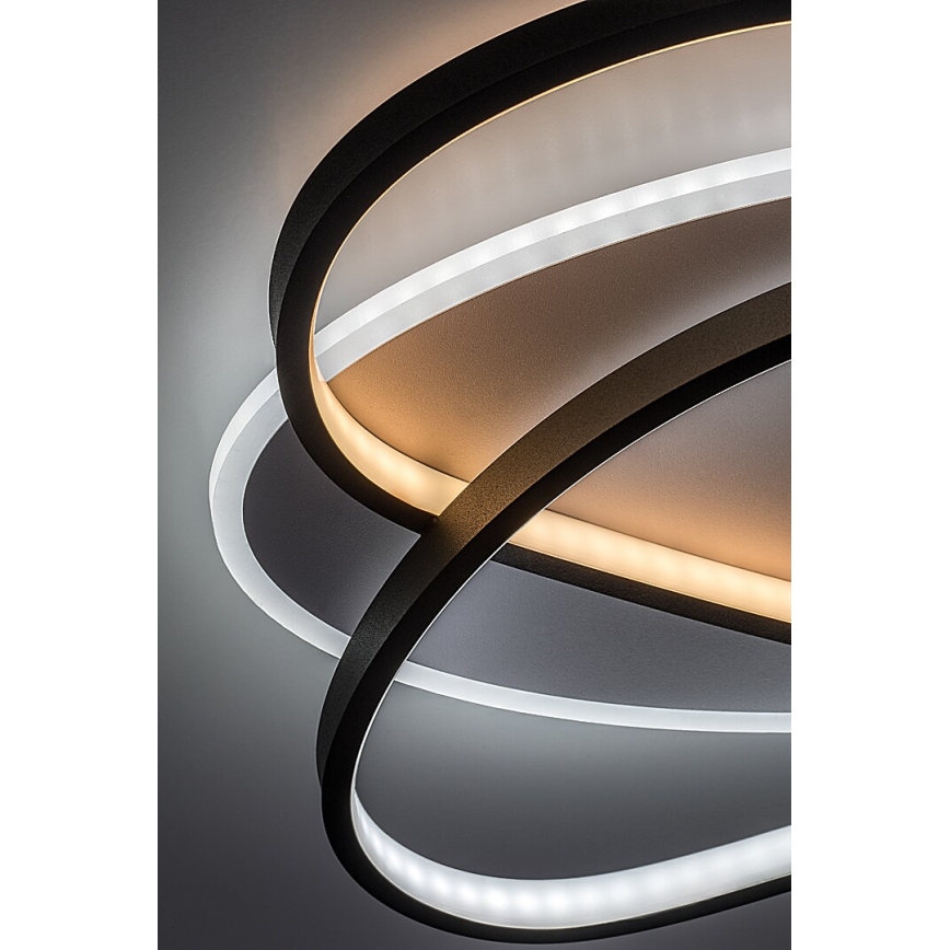 Rabalux - LED Stmívatelné stropní svítidlo LED/57W/230V 3000-6000K 53x38 cm + dálkové ovládání