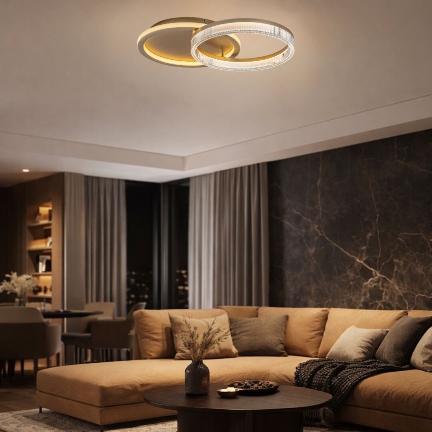 Rabalux - LED Stmívatelné stropní svítidlo LED/22W/230V 3000-6500K 53,5x35 cm + dálkové ovládání