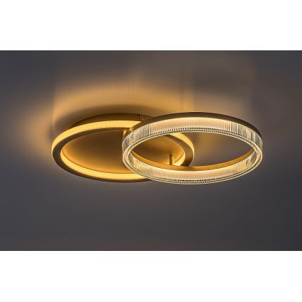Rabalux - LED Stmívatelné stropní svítidlo LED/22W/230V 3000-6500K 53,5x35 cm + dálkové ovládání