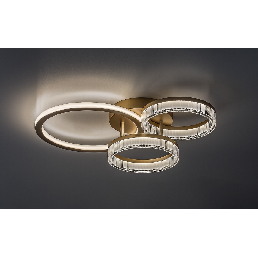 Rabalux - LED Stmívatelné stropní svítidlo LED/38W/230V 3000-6500K 58,5x38 cm + dálkové ovládání