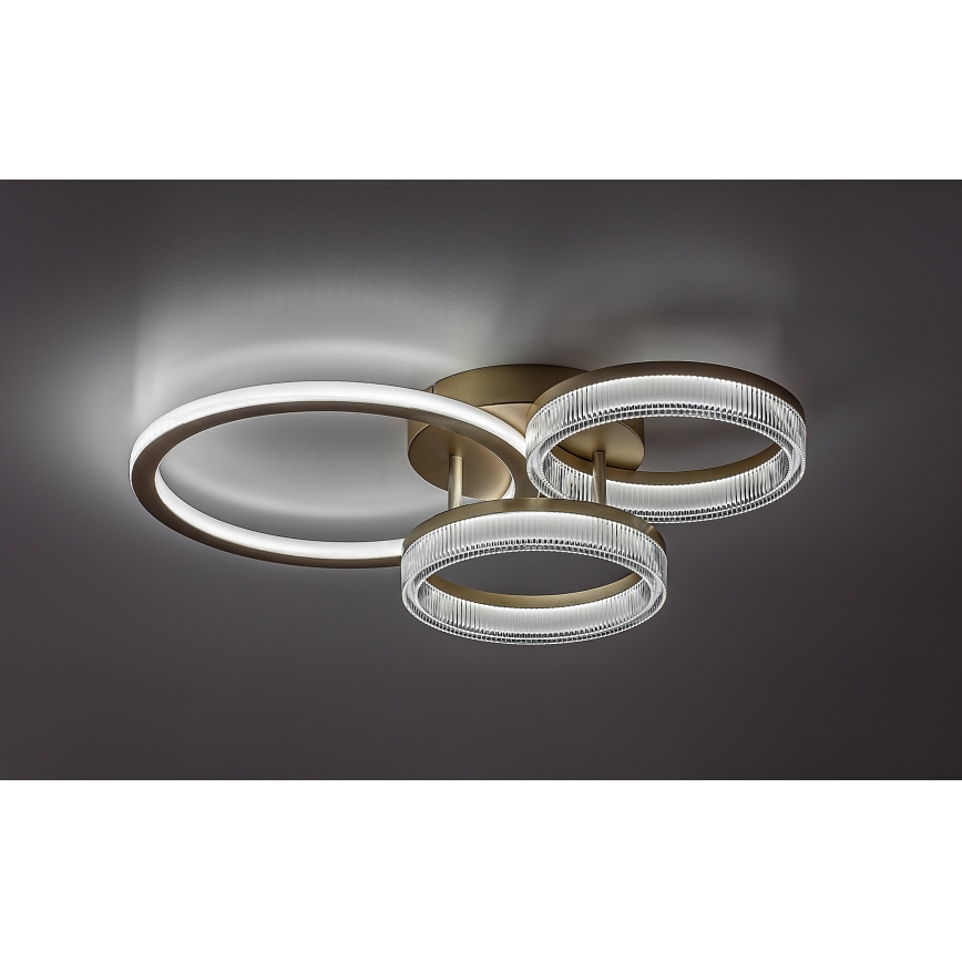 Rabalux - LED Stmívatelné stropní svítidlo LED/38W/230V 3000-6500K 58,5x38 cm + dálkové ovládání