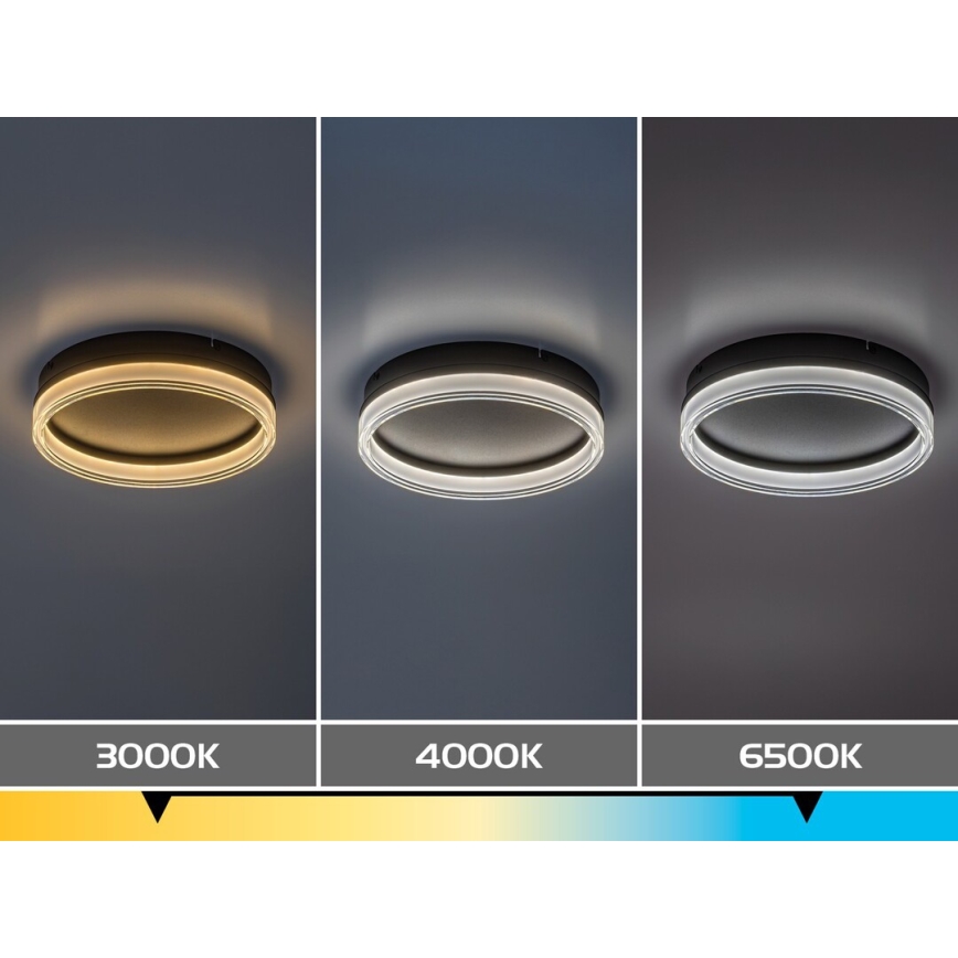 Rabalux - LED Stmívatelné stropní svítidlo LED/18W/230V 3000-6500K pr. 33 cm + dálkové ovládání