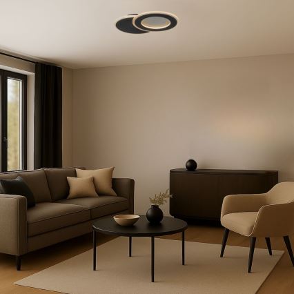 Rabalux - LED Stmívatelné stropní svítidlo LED/24W/230V 3000-6500K 35x23 cm + dálkové ovládání