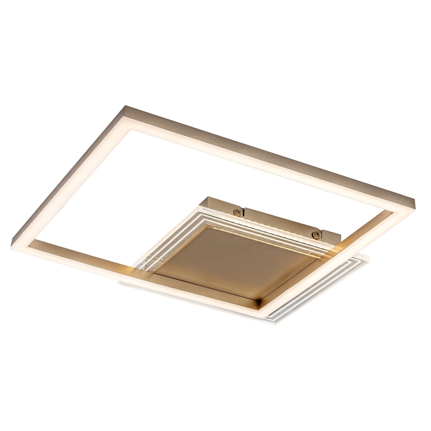 Rabalux - LED Stropní svítidlo LED/24W/230V 3000K 37,5x37,5 cm zlatá