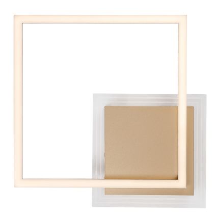 Rabalux - LED Stropní svítidlo LED/24W/230V 3000K 37,5x37,5 cm zlatá