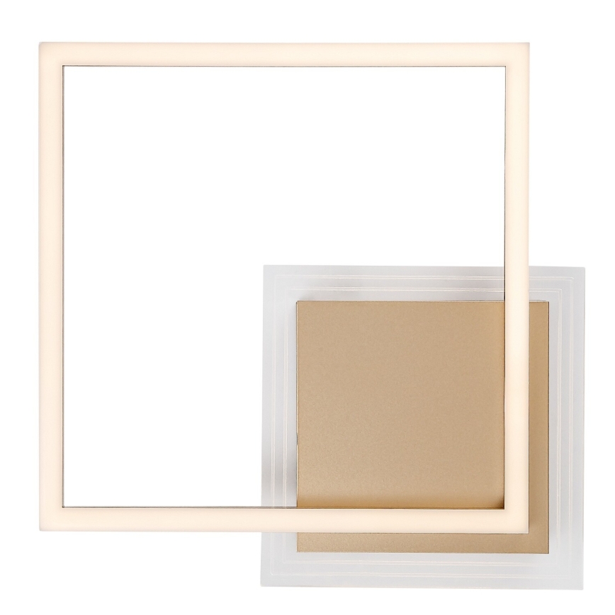 Rabalux - LED Stropní svítidlo LED/24W/230V 3000K 37,5x37,5 cm zlatá