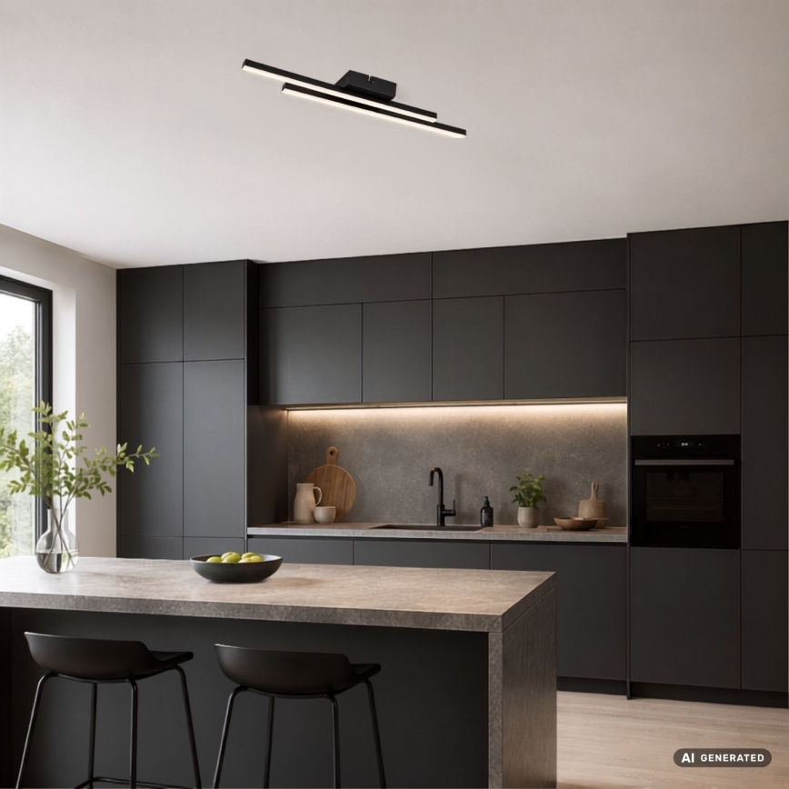 Rabalux - LED Stropní svítidlo LED/12W/230V 4000K černá