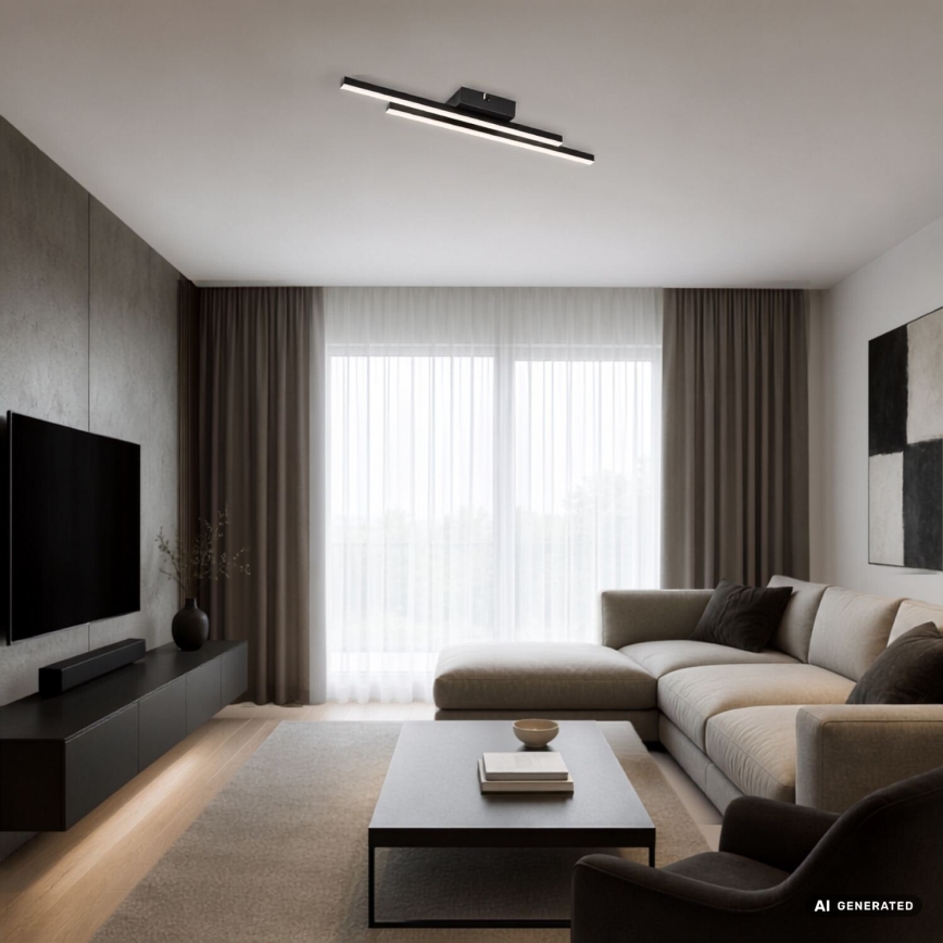 Rabalux - LED Stropní svítidlo LED/12W/230V 4000K černá