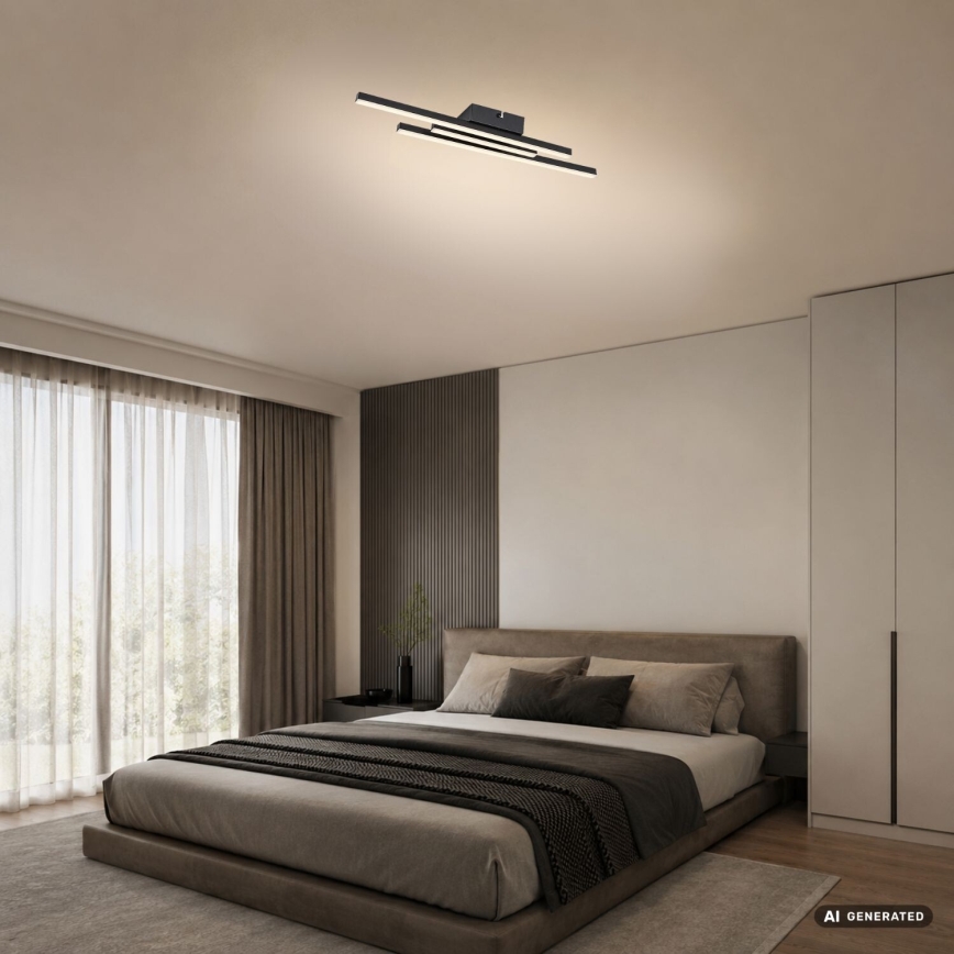 Rabalux - LED Stropní svítidlo LED/18W/230V 4000K černá