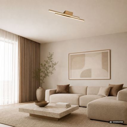 Rabalux - LED Stropní svítidlo LED/12W/230V 3000K zlatá