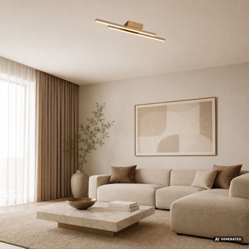 Rabalux - LED Stropní svítidlo LED/12W/230V 3000K zlatá