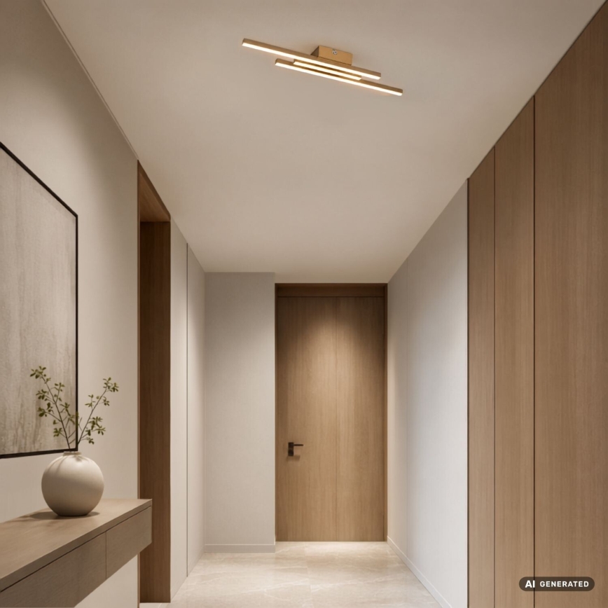 Rabalux - LED Stropní svítidlo LED/18W/230V 3000K zlatá