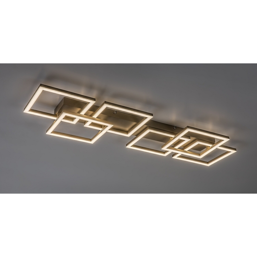Rabalux - LED Stmívatelné stropní svítidlo LED/40W/230V 3000-6500K 33x100 cm béžová + dálkové ovládání