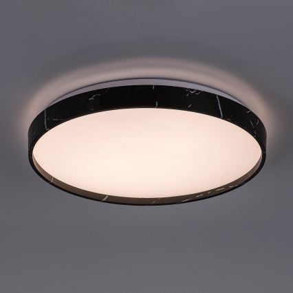 Rabalux - LED Stmívatelné stropní svítidlo LED/24W/230V 3000-6500K pr. 38 cm černá + dálkové ovládání