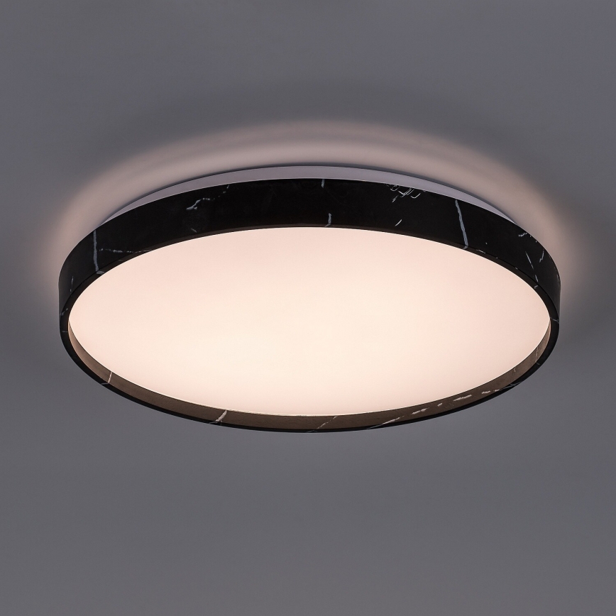 Rabalux - LED Stmívatelné stropní svítidlo LED/24W/230V 3000-6500K pr. 38 cm černá + dálkové ovládání