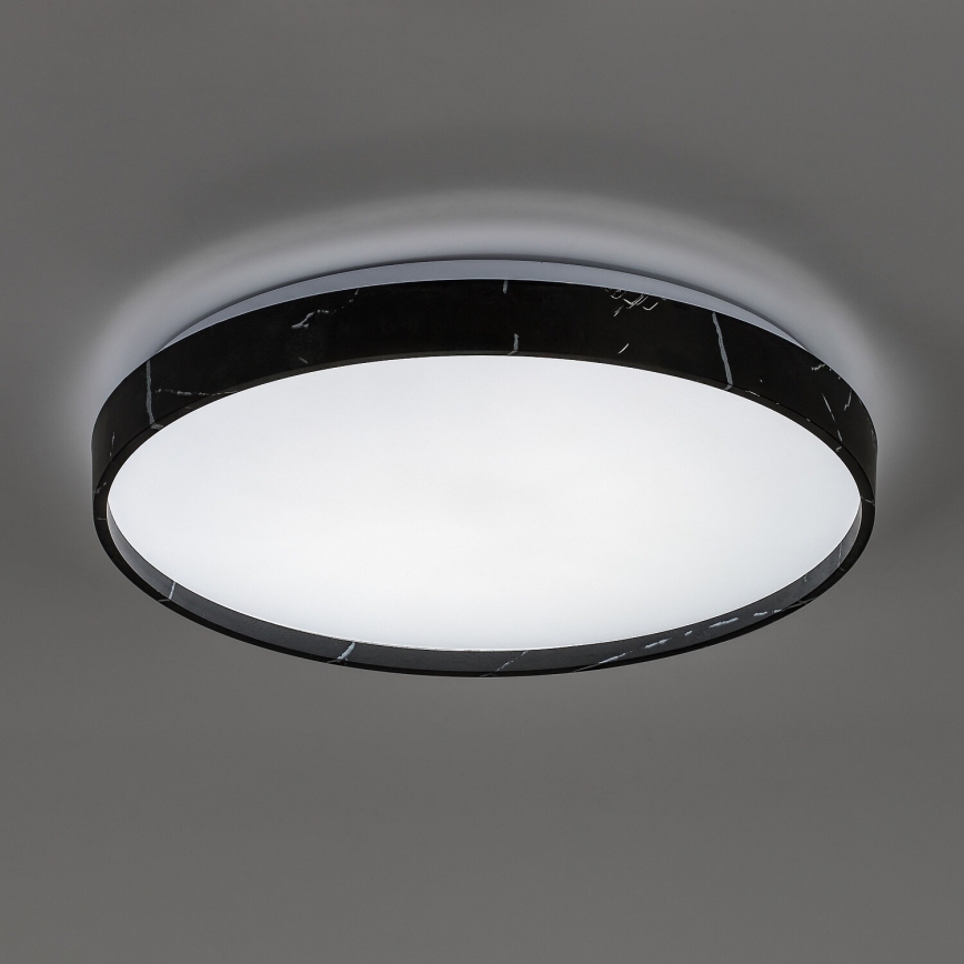 Rabalux - LED Stmívatelné stropní svítidlo LED/24W/230V 3000-6500K pr. 38 cm černá + dálkové ovládání