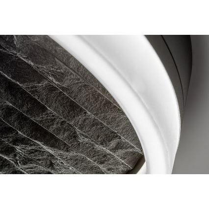 Rabalux - LED Stmívatelné stropní svítidlo LED/24W/230V 3000-6500K pr. 40 cm černá + dálkové ovládání