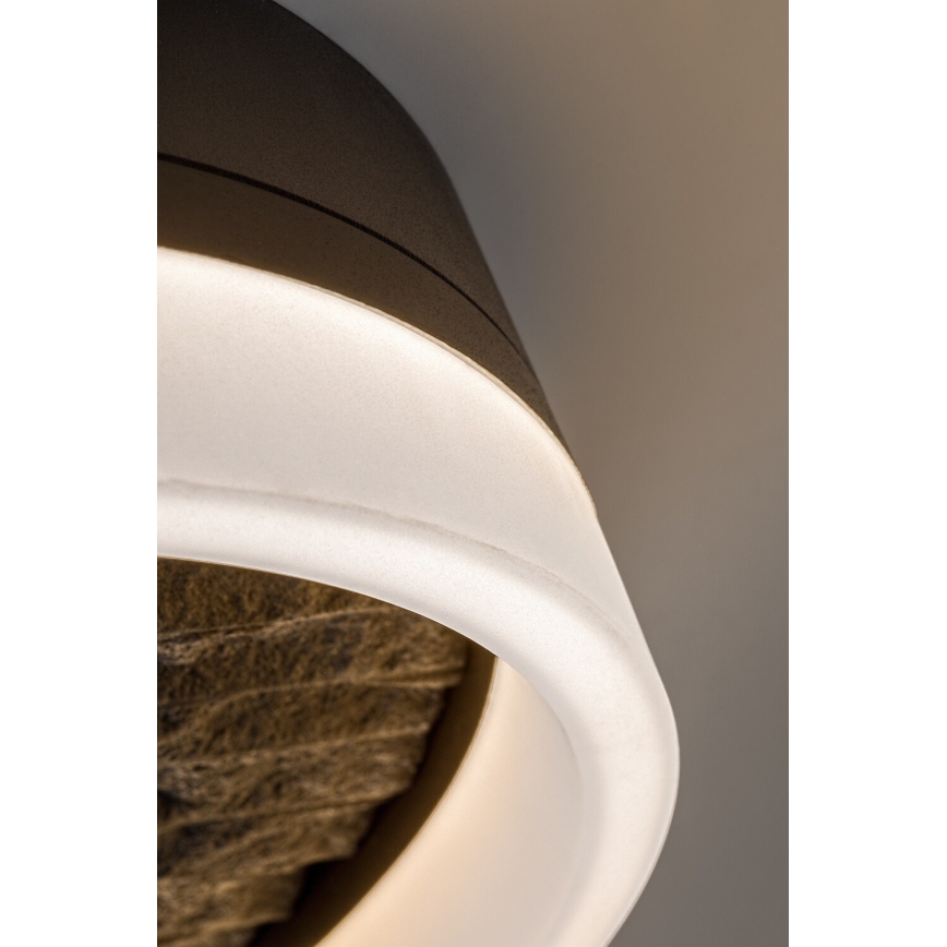Rabalux - LED Stmívatelné stropní svítidlo LED/24W/230V 3000-6500K pr. 40 cm černá + dálkové ovládání