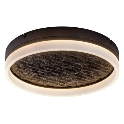 Rabalux - LED Stmívatelné stropní svítidlo LED/24W/230V 3000-6500K pr. 40 cm černá + dálkové ovládání