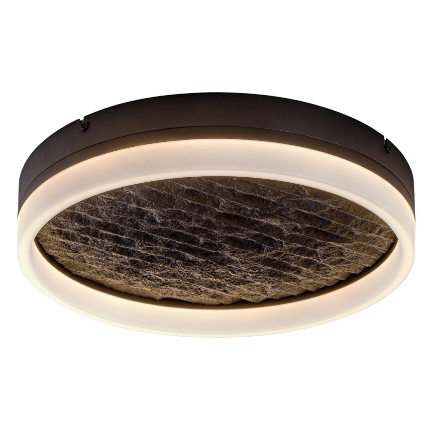 Rabalux - LED Stmívatelné stropní svítidlo LED/24W/230V 3000-6500K pr. 40 cm černá + dálkové ovládání